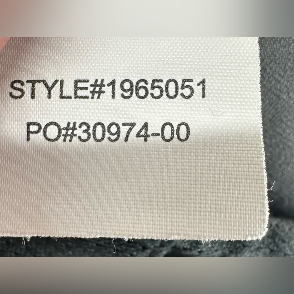 Prana Alameda Pants Gray Zip Fly Slim Fit Straight Hiking Trousers Mens 35x32 - Picture 12 of 13